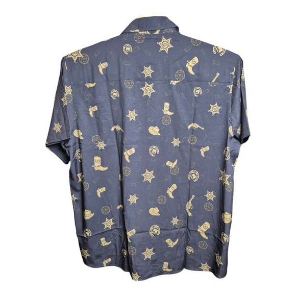 NEW! Dixxon X V-Twin X Rockford Fosgate Short‎ Sleeve Party Shirt Men's 3X NWT - Picture 3 of 7